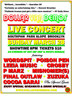 Dollar Van Demos Concert