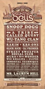 Rock The Bells 2010 Flyer