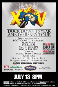 Duck Down Anniversary - B.B. King Blues Club