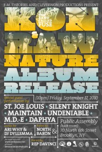 Kon and Raw Nature Album Release Party