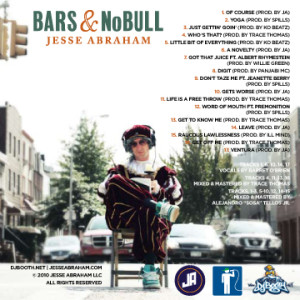 Jess Abraham - Bars & NoBull - Back cover