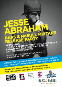 Jesse Abraham - Bars & NoBull Mixtape Release Party