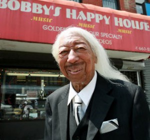 The late Bobby Robinson, founder of Bobby's Happy House and Enjoy Records