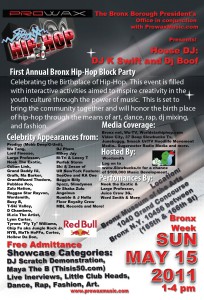 Bronx Hip Hop Block Party