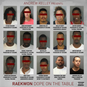 Raekwon - Dope On The Table - Front Cover Art