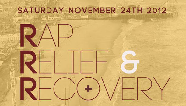 Rap, Relief & Recovery - November 24 at the Sidewalk Cafe