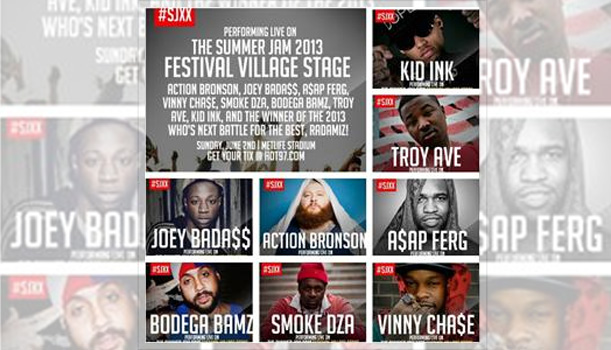 Hot 97 SummerJam Liineup - festival lineup announced