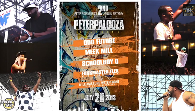 Peter Rosenberg / Hot 97’s #PeterPalooza – Video Recap ft. Odd Future, Joell Ortiz, Meek Mill, Schoolboy Q, World’s Fair & more