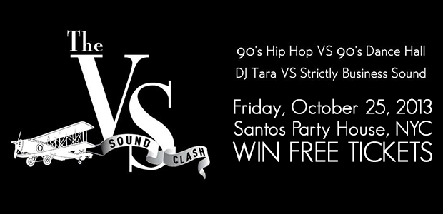 The VS: 90s Hip Hop VS 90s Dancehall – Santos Party House, 10/25 [WIN TICKETS]