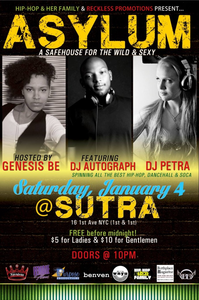 #ASYLUM: A Safehouse for the Wild & Sexy - Monthy at Sutra, NYC - Dance Party