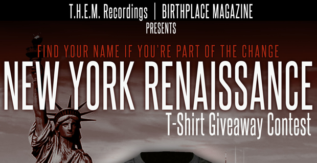 T.H.E.M. Recordings New York Renaissance T-Shirt Contest