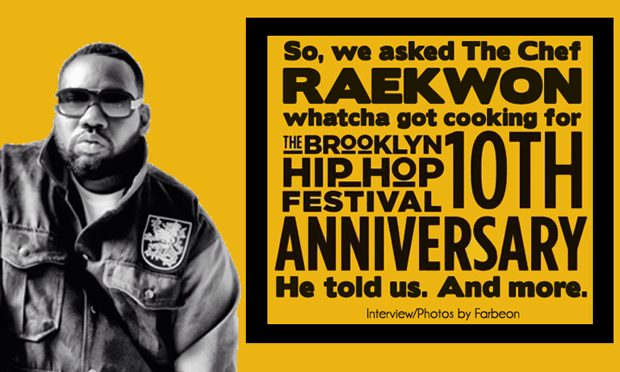 Raekwon - Brooklyn Hip-Hop Festival - Interview