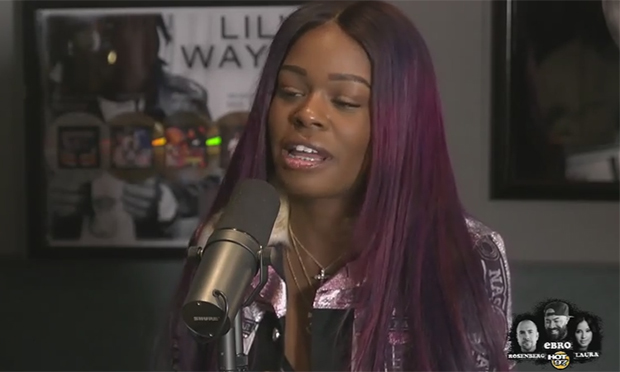 Azealia Banks on Hot 97 interview