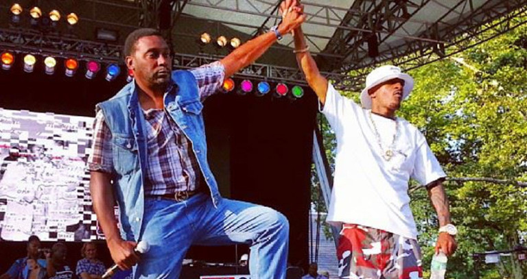 Big Daddy Kane & Rakim at Central Park, NYC (Photo: Manny Faces)