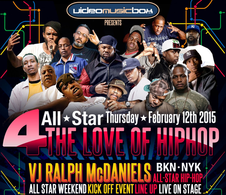 NBA All-Star Weekend Party: Ralph McDaniels, Video Music Box #4TheLoveofHipHop