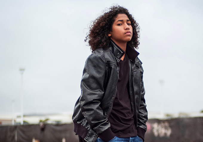 Jahking Guillory, who stars in 'Kicks'