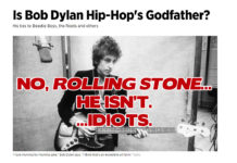 Bob Dylan hip-hop godfather